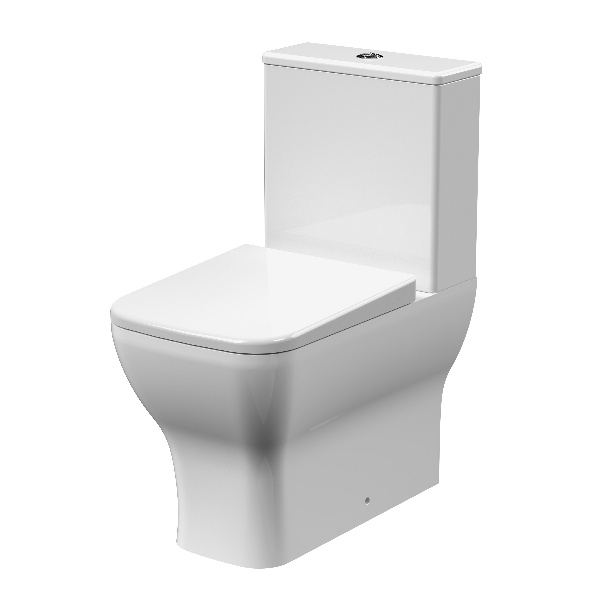 Ava Flush Rimless Pan, Cistern & SC Seat