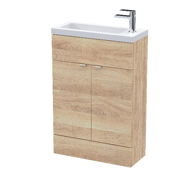 600mm Compact Vanity Unit & Basin