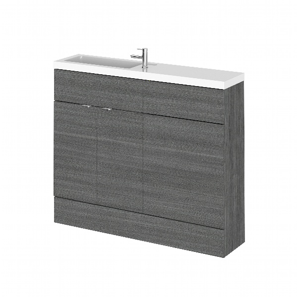 1000mm Combination Vanity & WC Compact