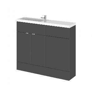 1000mm Combination Vanity & WC Compact