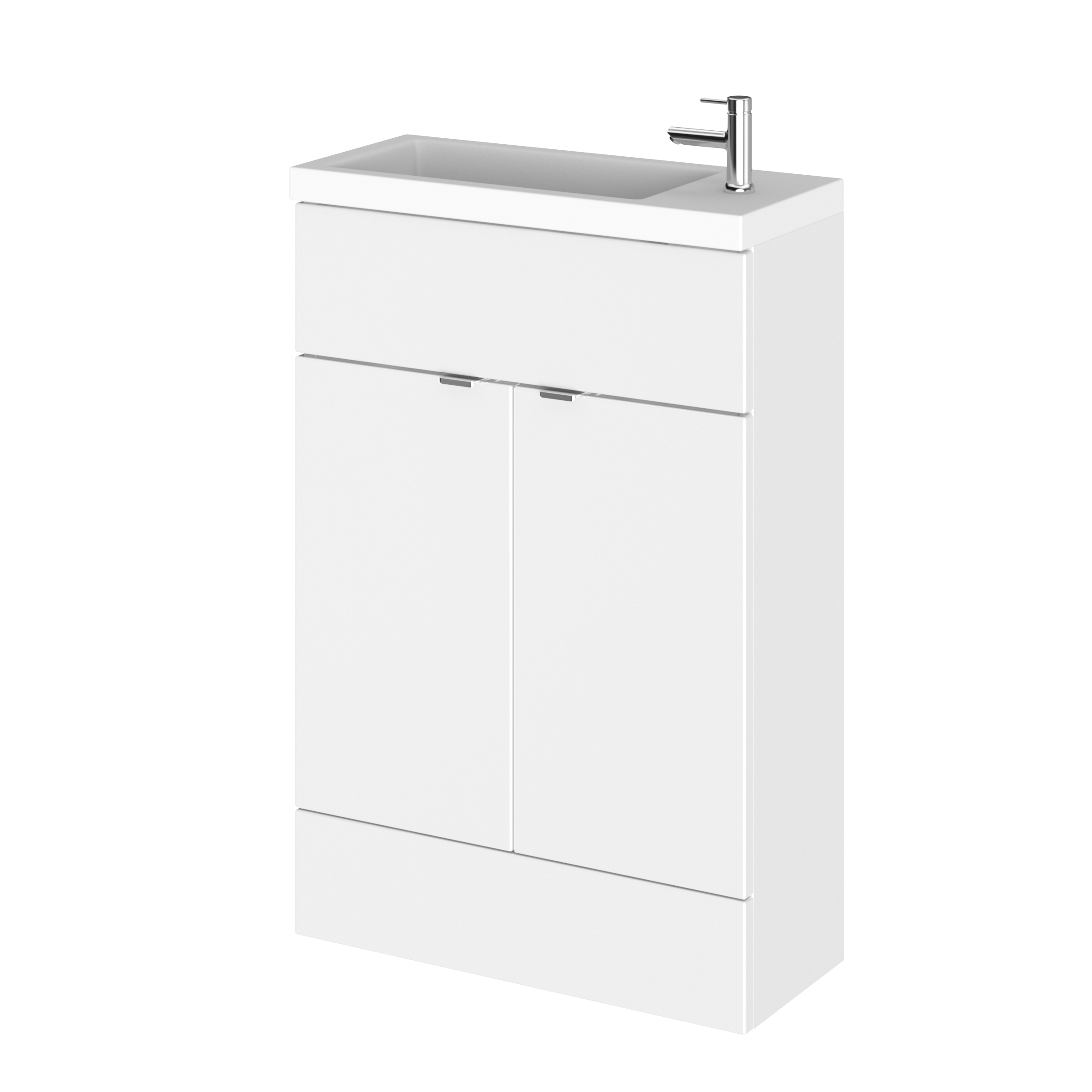 600mm Vanity Unit & Basin - Compact