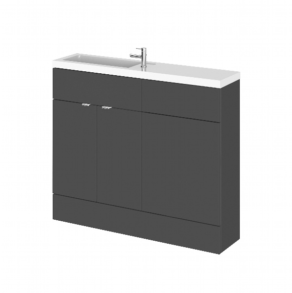 1000mm Combination Vanity & WC Compact