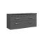 1200mm Wall Hung 4-Drawer Unit & Laminate Worktop