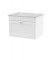 600mm Wall Hung 1-Drawer Vanity with Marble Top