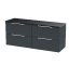 1200 Wall Hung 4-Drawer Vanity & Laminate Worktop