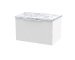 600mm Wall Hung Single Drawer Vanity & Laminate Worktop