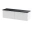 1200 Wall Hung 2-Drawer Vanity & Laminate Worktop