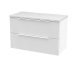 800mm Wall Hung 2 Drawer Vanity & Laminate Top