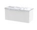 800mm Wall Hung Single Drawer Vanity & Laminate Worktop