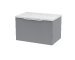 600mm Wall Hung Single Drawer Vanity & Laminate Top