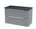 800mm Wall Hung 2 Drawer Vanity & Laminate Top