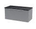 800mm Wall Hung Single Drawer Vanity & Laminate Top