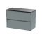 800mm Wall Hung 2 Drawer Unit & Worktop