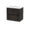 600 Wall Hung 2-Drawer Unit & Laminate Worktop