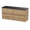 1200mm Wall Hung 4-Drawer Unit & Laminate Worktop