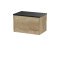 600mm Wall Hung Single Drawer Vanity & Laminate Top