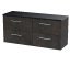 1200 Wall Hung 4-Drawer Vanity & Laminate Worktop