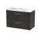 800 Wall Hung 2-Drawer Vanity & Laminate Worktop