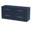 1200mm Wall Hung 4-Drawer Vanity & Worktop