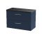 800mm Wall Hung 2-Drawer Vanity & Laminate Worktop