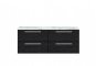 1400mm Wall Hung 4-Drawer Unit & Laminate Worktop