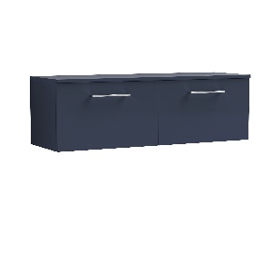 1200mm Wall Hung 2-Drawer Vanity & Worktop