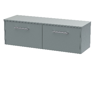 1200mm Wall Hung 2 Drawer Vanity & Worktop