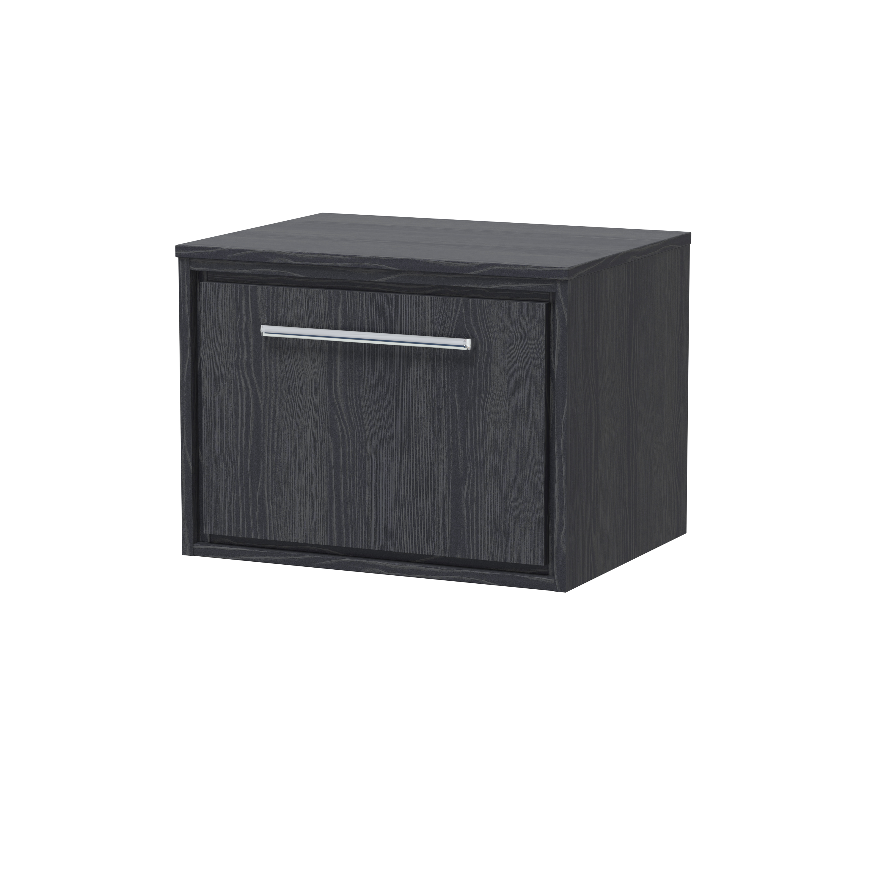 600mm Wall Hung Single Drawer Vanity with Worktop