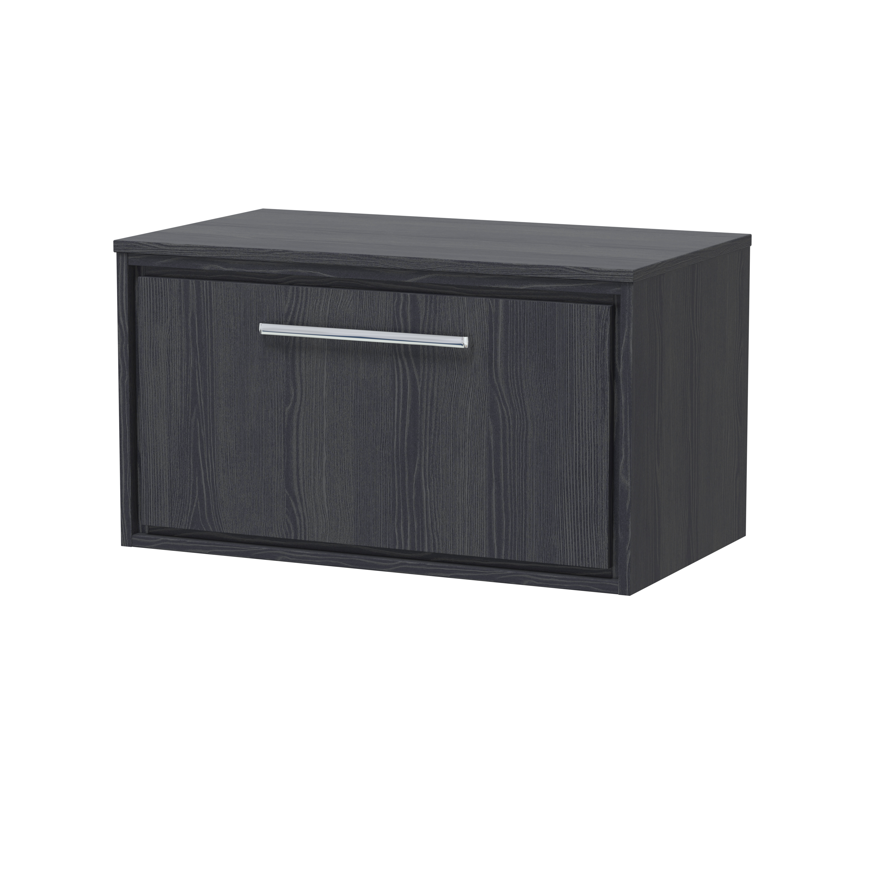 800mm Wall Hung Single Drawer Vanity with Worktop