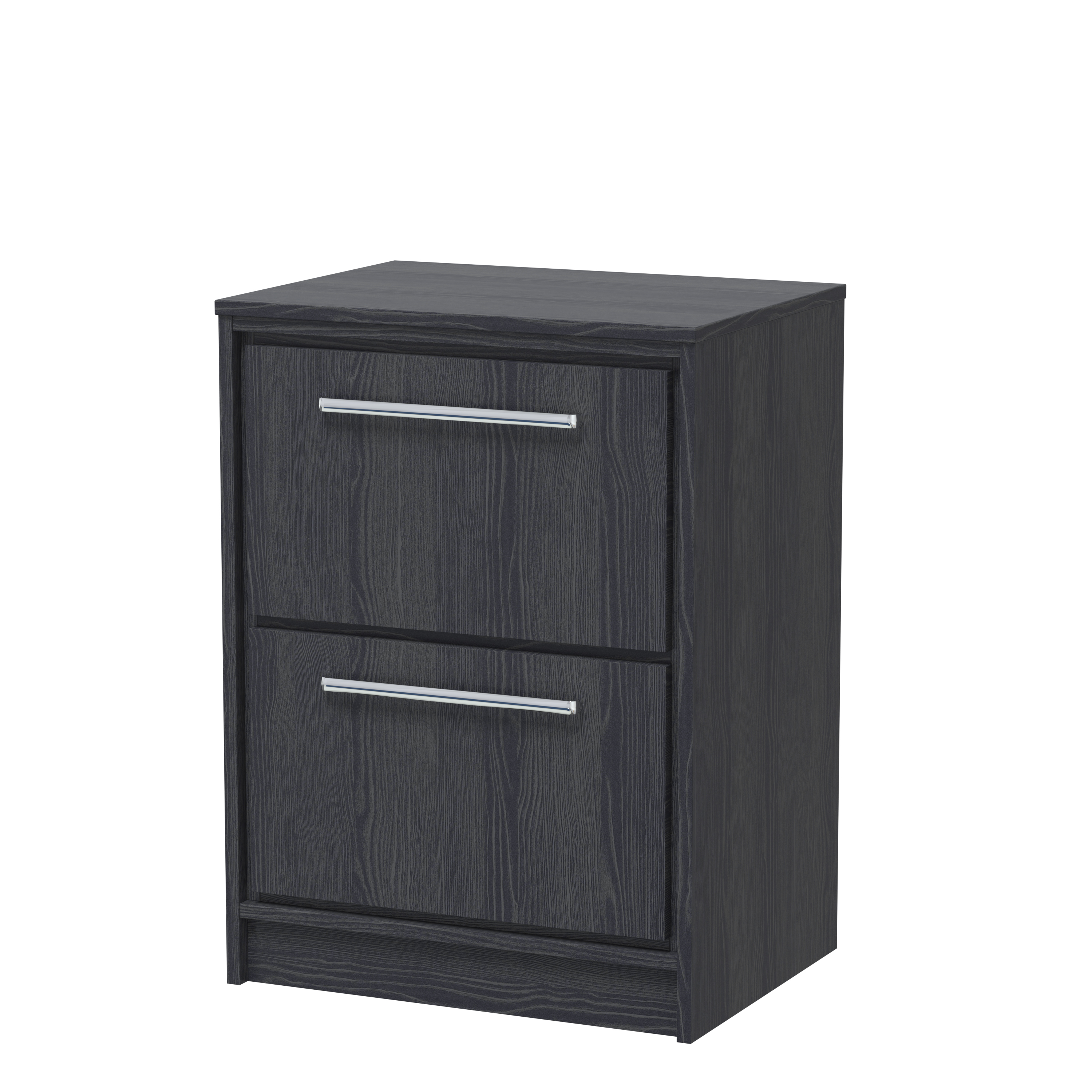 600mm Floor Standing 2-Drawer Vanity with Worktop