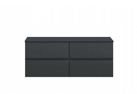 1200 Wall Hung 4 Drawer Vanity & Worktop