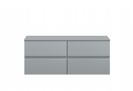 1200 Wall Hung 4 Drawer Unit & Worktop