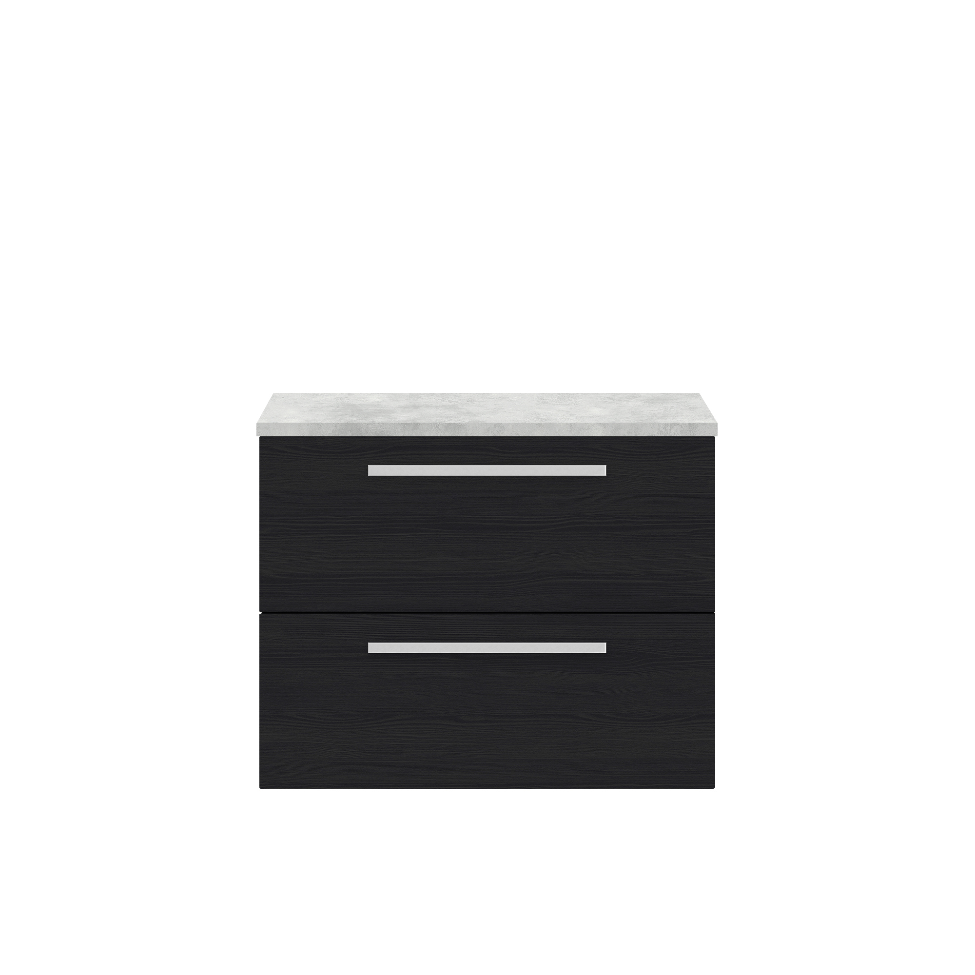 720mm Wall Hung 2-Drawer Unit & Laminate Worktop