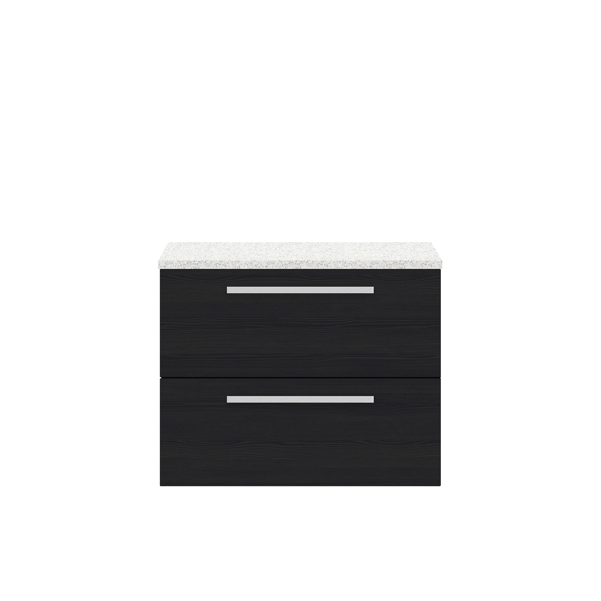 720mm Wall Hung 2-Drawer Unit & Laminate Worktop