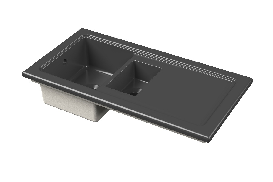 Counter Top Sink 1.5 Bowl 1010x525