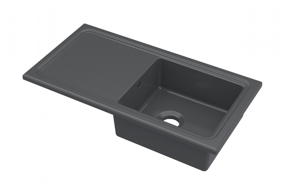 Counter Top Sink Single Bowl 1010x525