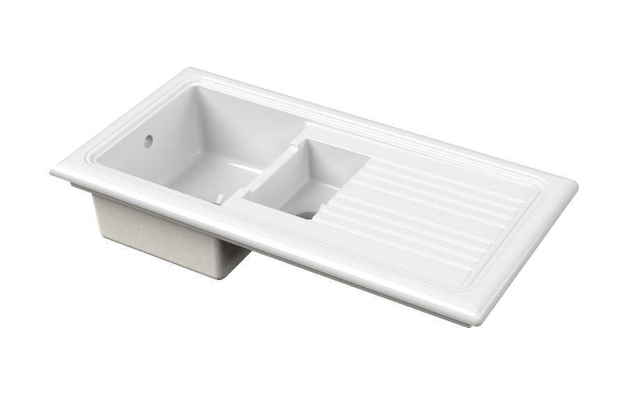 Counter Top Sink 1.5 Bowl 1010x525