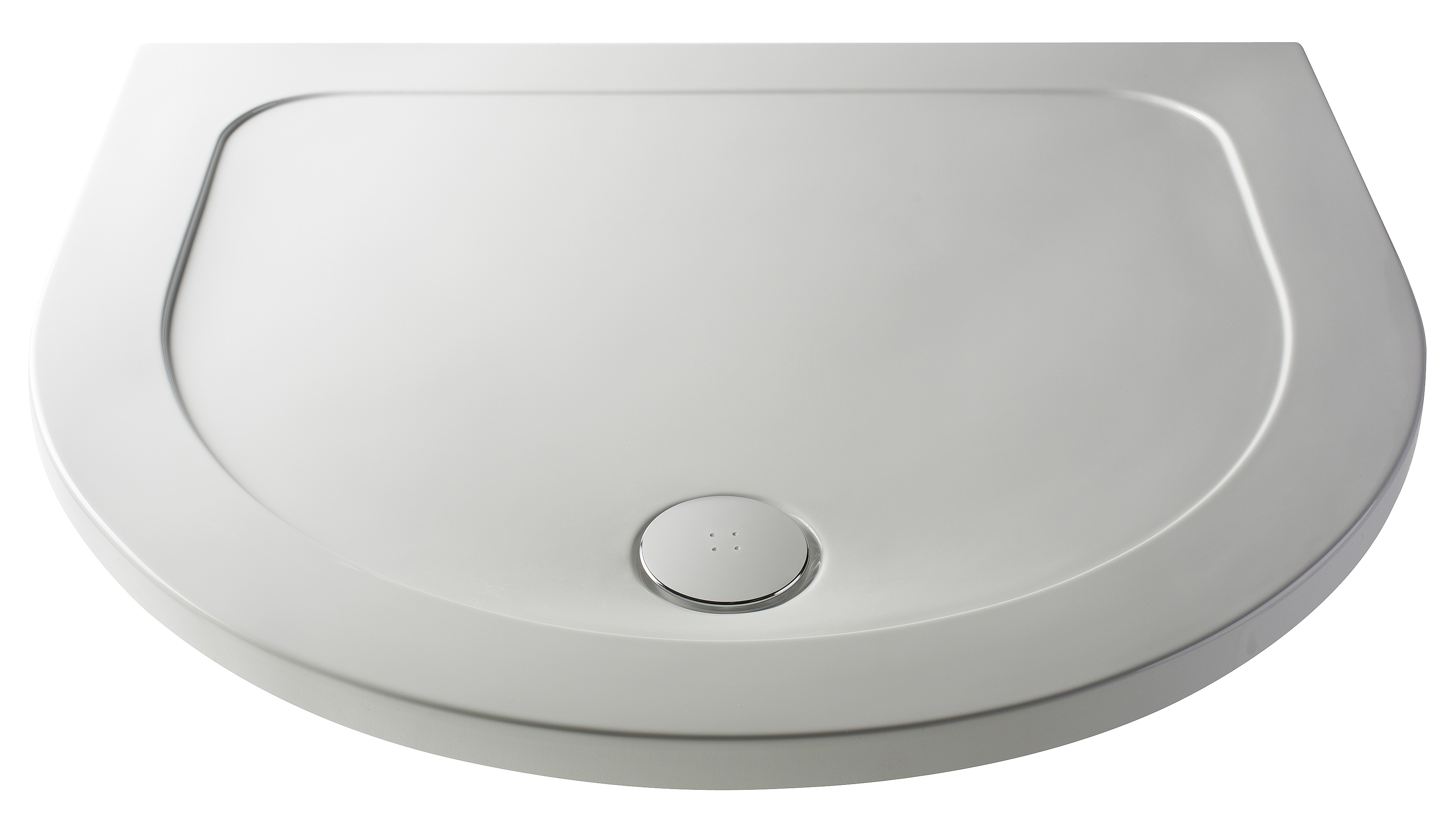 D Shape Shower Tray 1050mm