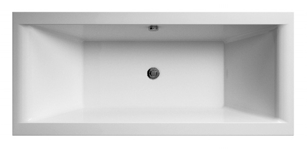 Square Double Ended Bath 1800 x 800mm