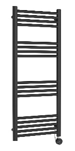 Round Straight Towel Radiator 1200x500