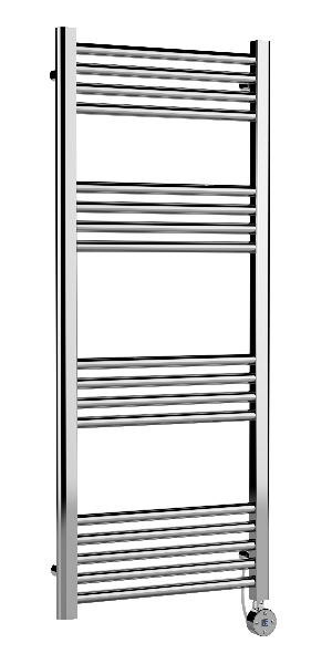 Round Straight Towel Radiator 1200x500