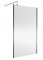 1200mm Wetroom Screen Outer Frame 1850x8mm - Brushed Pewter