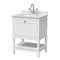 600mm Floor Standing Vanity & Marble Top 1TH