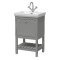 500mm Floor Standing Vanity & Basin 1TH