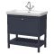 800mm Floor Standing Vanity & Basin 1TH