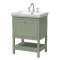 600mm Floor Standing Vanity & Basin 3TH