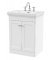 600mm Floor Standing 2-Door Vanity & Basin 3TH