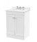 600mm Floor Standing 2 Door Vanity & Marble Top 3TH