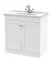 800mm Floor Standing 2 Door Vanity & Basin 1TH