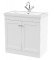 800mm Floor Standing 2-Door Vanity with Basin - 1 Tap Hole